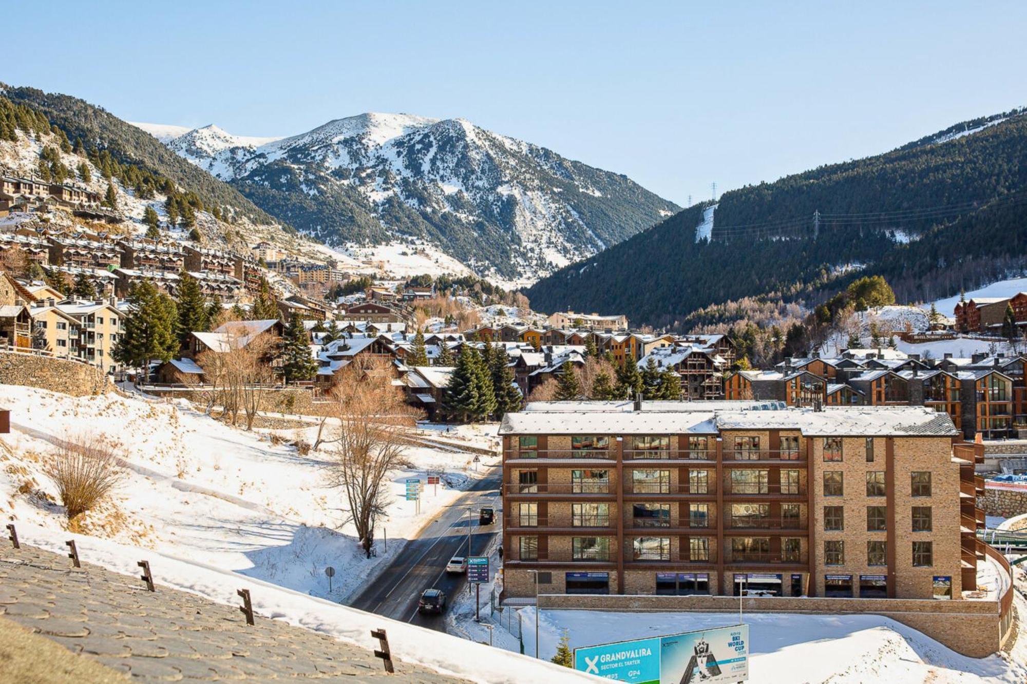 Terraza Privada I Refugio Tranquilo Con Vistas Apartment Canillo Bagian luar foto